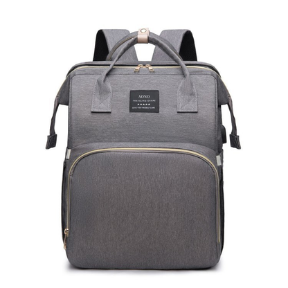 Bag with Changing Expandable Baby Bed for Multifunctional Travel Changing Bag