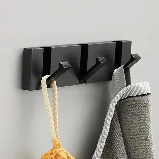 Hooks Foldable Metal Wall Hook with Multiple for Space-Saving and Modern
