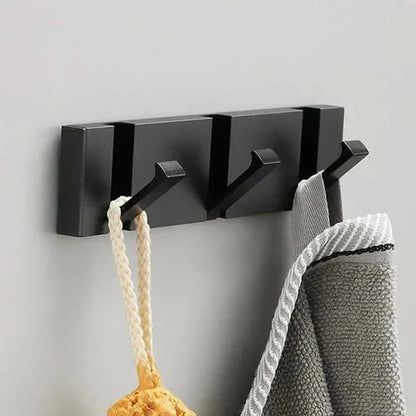 Hooks Foldable Metal Wall Hook with Multiple for Space-Saving and Modern