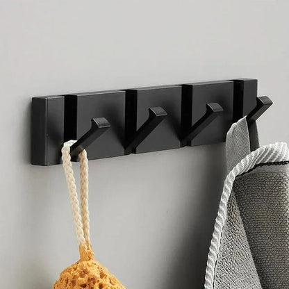 Hooks Foldable Metal Wall Hook with Multiple for Space-Saving and Modern