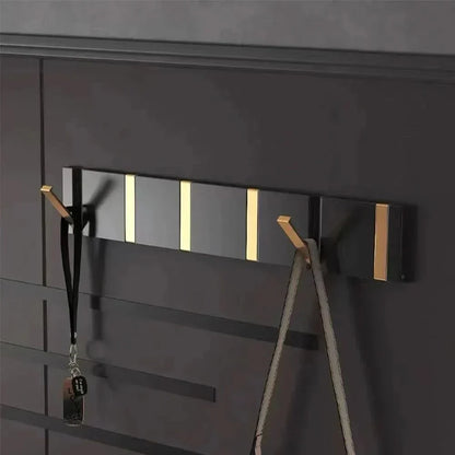 Hooks Foldable Metal Wall Hook with Multiple for Space-Saving and Modern