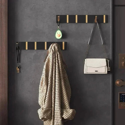 Hooks Foldable Metal Wall Hook with Multiple for Space-Saving and Modern