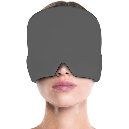 Migraine Hat with Cooling Gel for Cooling Headband for Relief from Migraine, Fever, and Fatigue