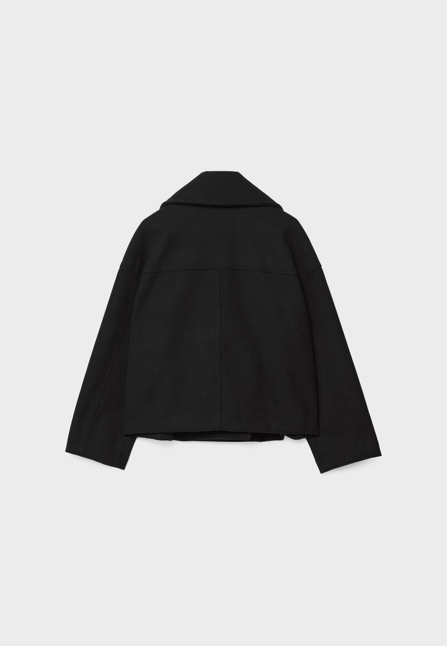 Short Double-Breasted Ladies' Jacket with an Elegant Fit for Autumn Winter