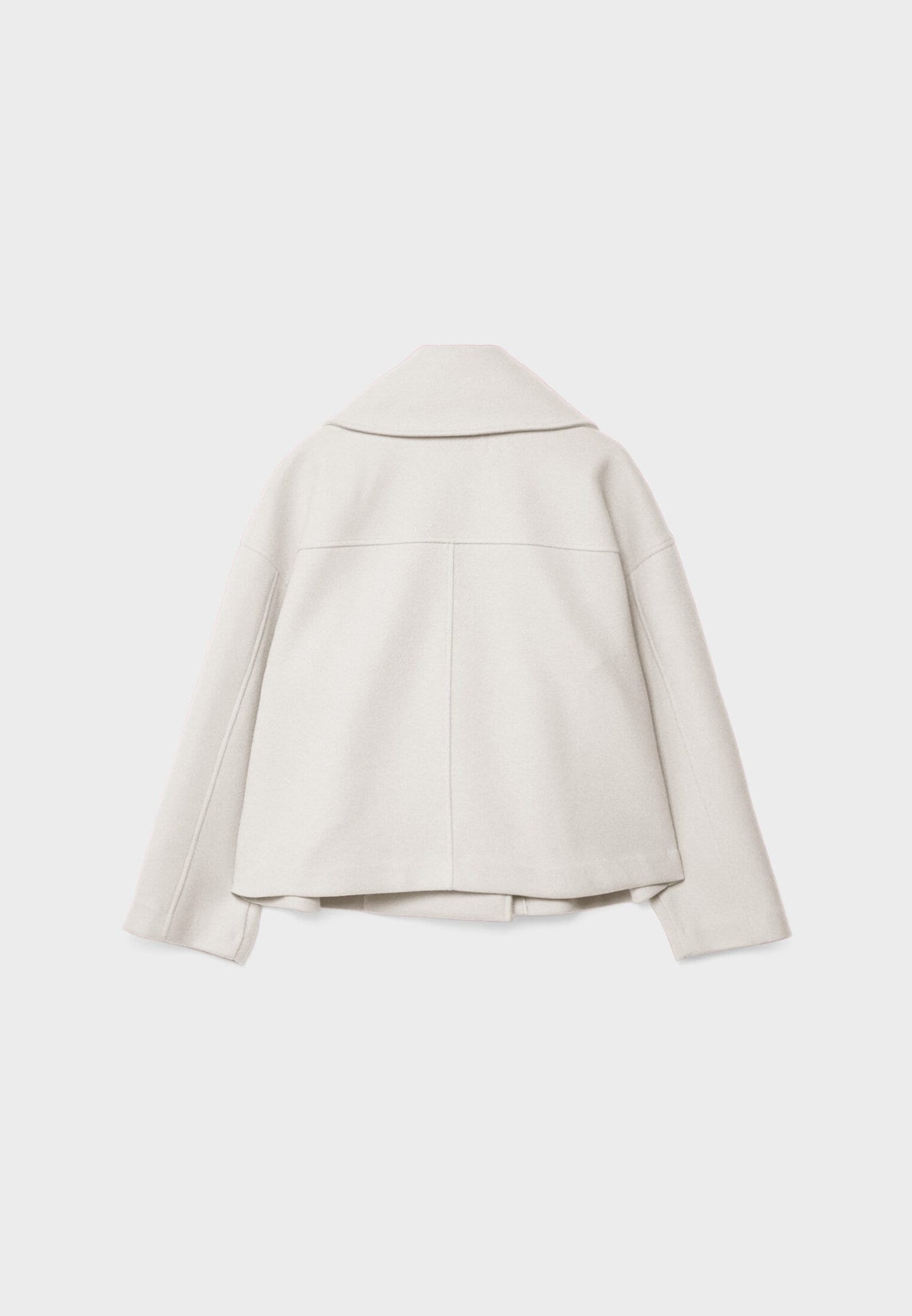 Short Double-Breasted Ladies' Jacket with an Elegant Fit for Autumn Winter