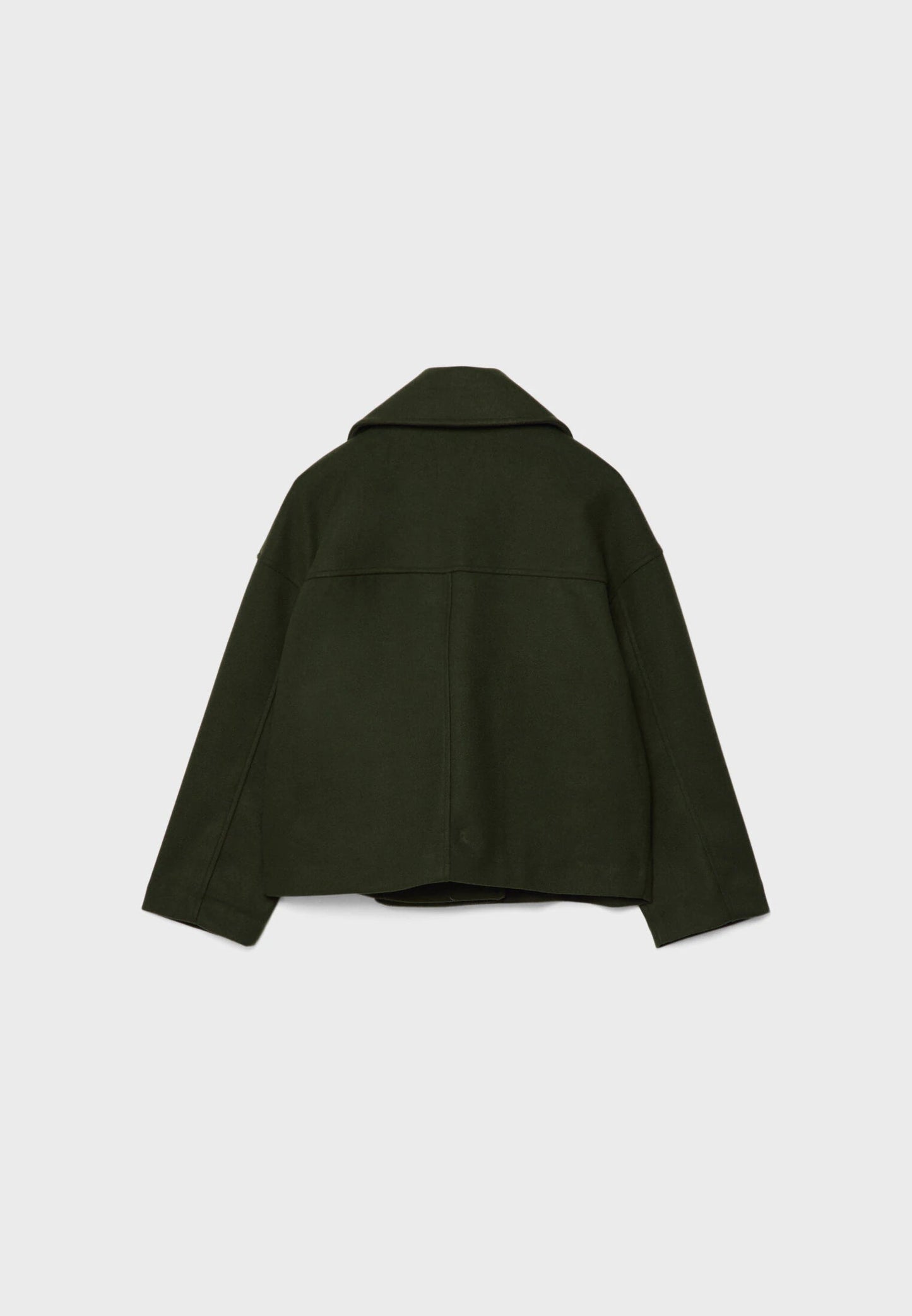 Short Double-Breasted Ladies' Jacket with an Elegant Fit for Autumn Winter