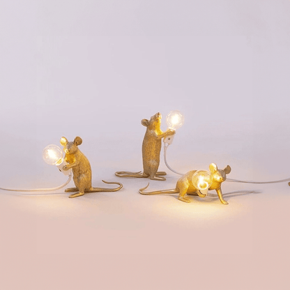 Table Lamp with LED Animal Figure Design for Playful and Atmospheric Lighting
