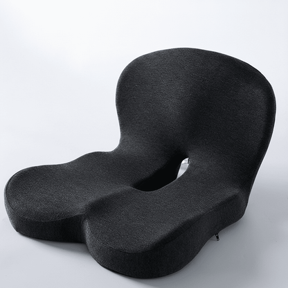 Cushion with Ergonomic Memory Foam Seat Design for Office and Car for Comfortable Sitting