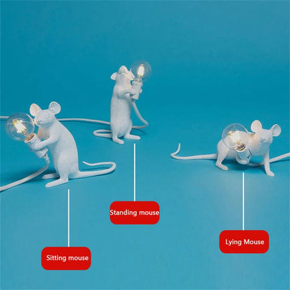 Table Lamp with LED Animal Figure Design for Playful and Atmospheric Lighting