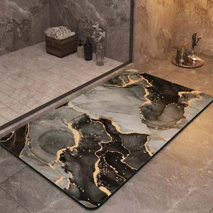Mat Quick-Drying Anti-Slip Bath for Safe and Comfortable for Bathroom and Shower