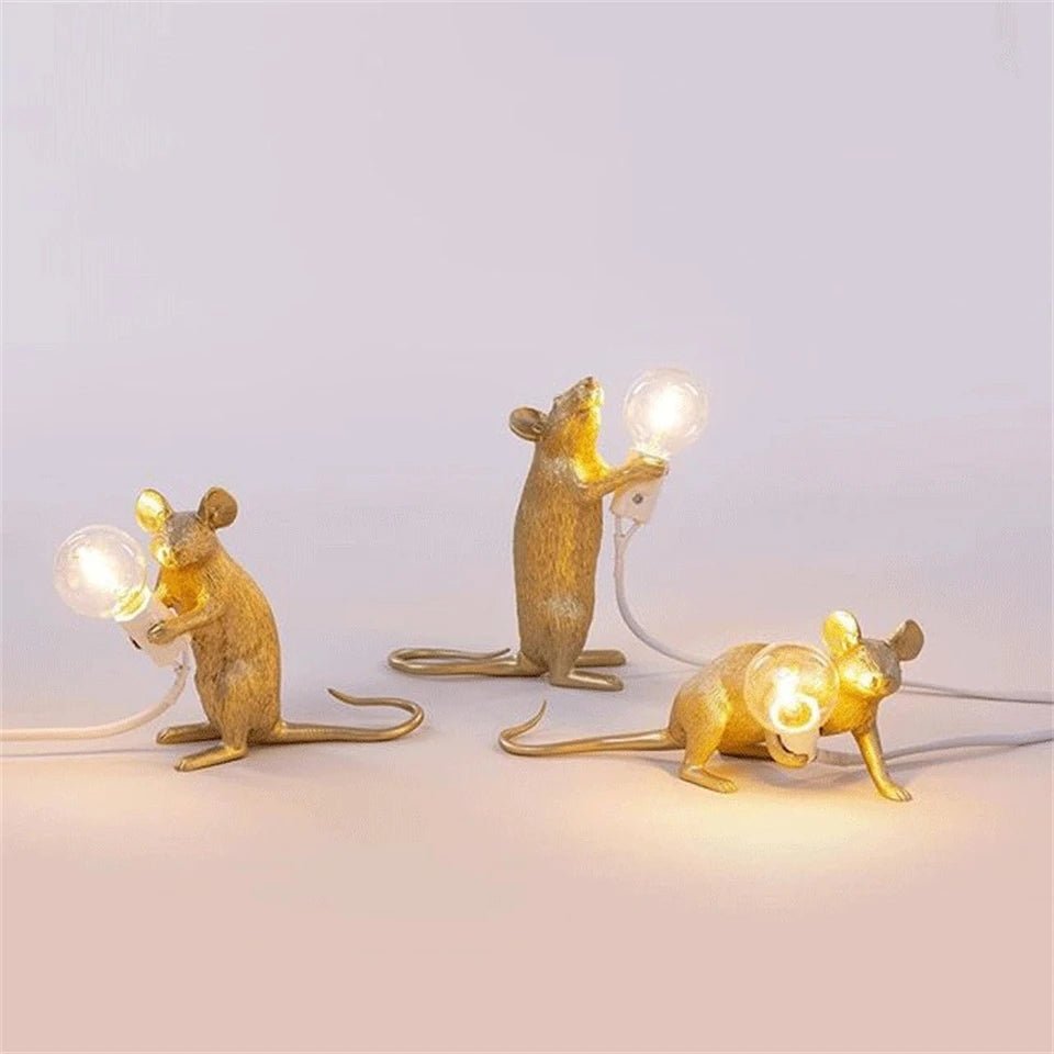 Table Lamp with LED Animal Figure Design for Playful and Atmospheric Lighting