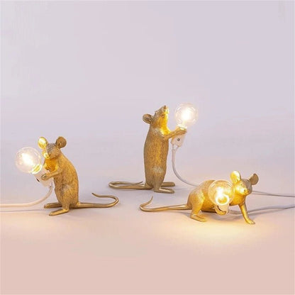 Table Lamp with LED Animal Figure Design for Playful and Atmospheric Lighting