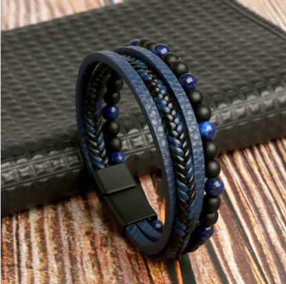 Bracelet Ravi Leather for a Bold and Stylish Look