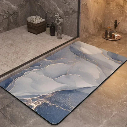 Mat Quick-Drying Anti-Slip Bath for Safe and Comfortable for Bathroom and Shower