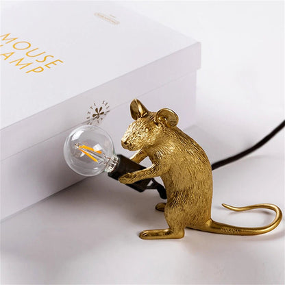 Table Lamp with LED Animal Figure Design for Playful and Atmospheric Lighting