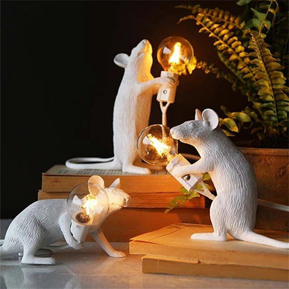 Table Lamp with LED Animal Figure Design for Playful and Atmospheric Lighting