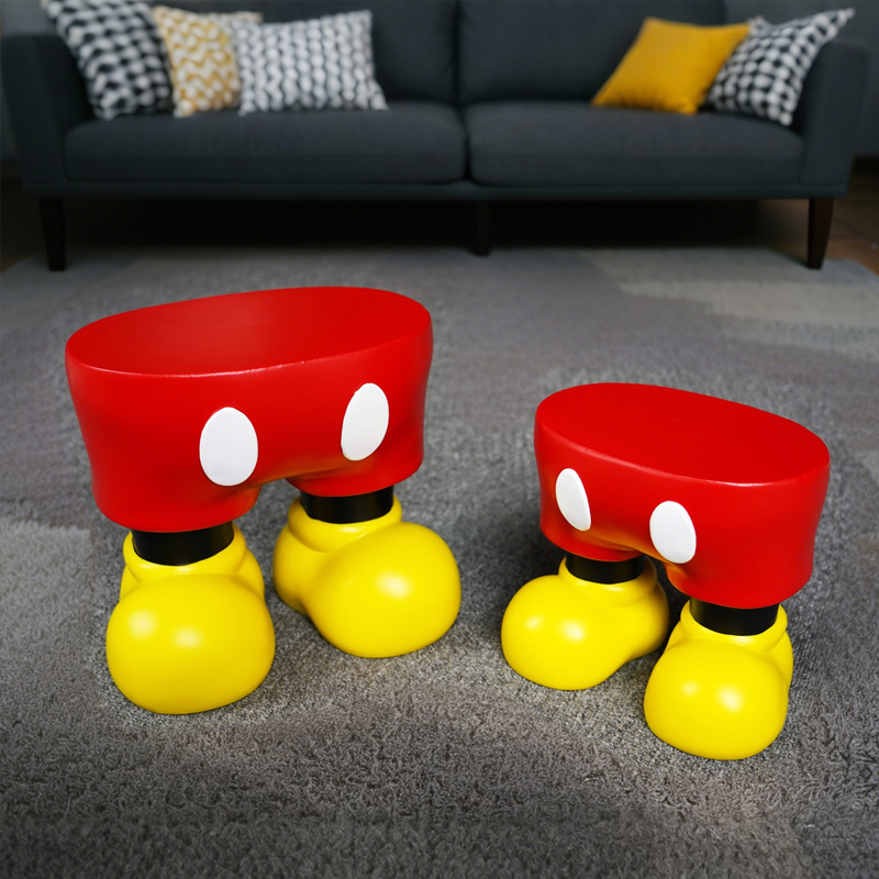 Mouse with Mickey Storage Stool for Handy and Cheerful Storage Solution for Kids