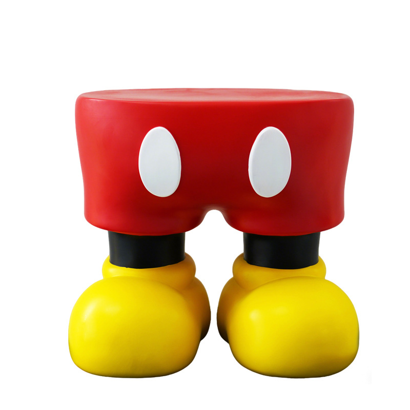 Mouse with Mickey Storage Stool for Handy and Cheerful Storage Solution for Kids