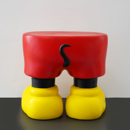 Mouse with Mickey Storage Stool for Handy and Cheerful Storage Solution for Kids