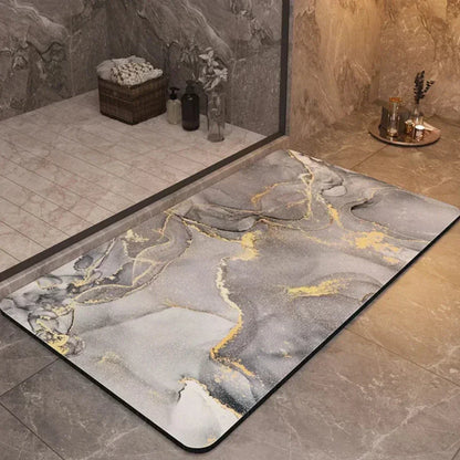 Mat Quick-Drying Anti-Slip Bath for Safe and Comfortable for Bathroom and Shower