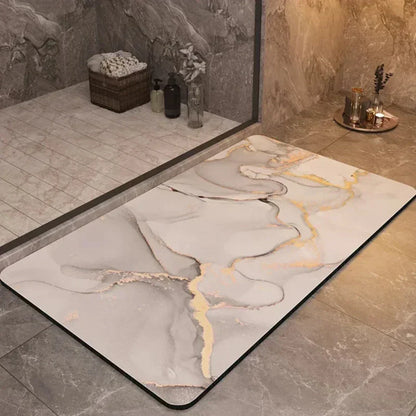 Mat Quick-Drying Anti-Slip Bath for Safe and Comfortable for Bathroom and Shower