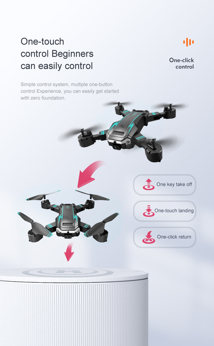 Camera with Foldable 8K Drone with Dual and Obstacle Detection