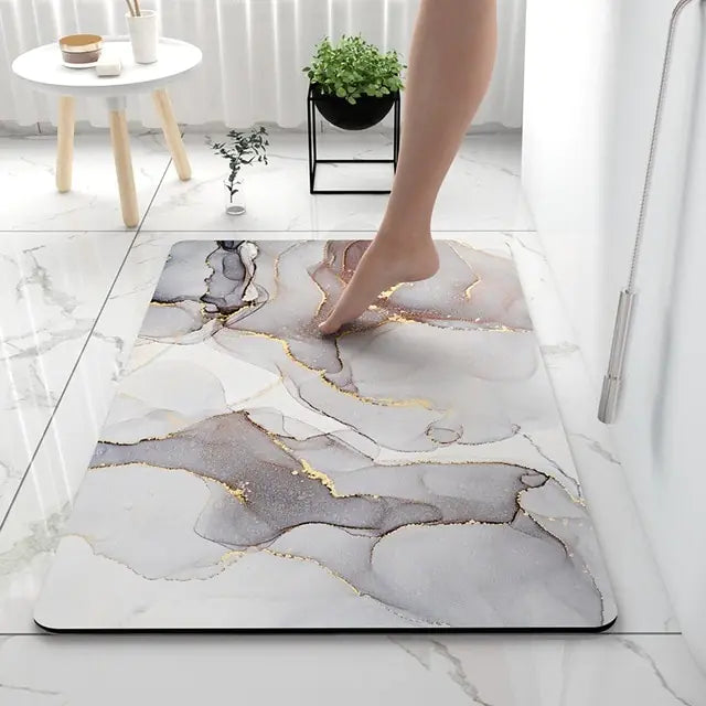 Mat Aquaart Luxe Bath for Water-Absorbing and Quick-Drying