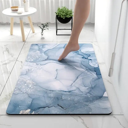 Mat Aquaart Luxe Bath for Water-Absorbing and Quick-Drying