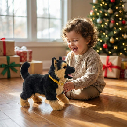 Interactive Robot Puppy with Realistic Movements for Playful Fun
