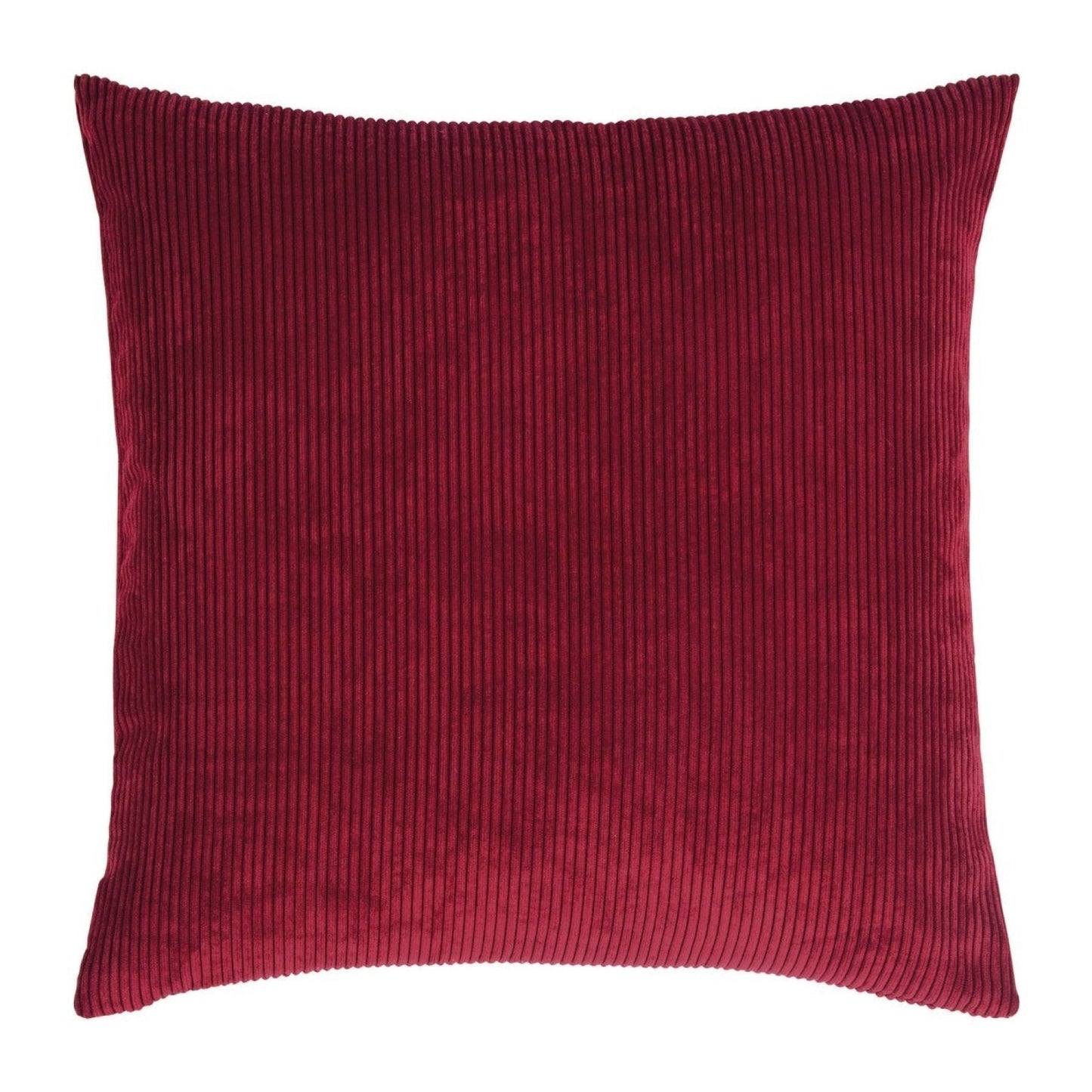 Cushion with Corduroy Cover with Vertical Ribbing for Timeless Interior Style