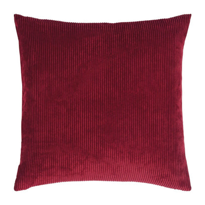 Cushion with Corduroy Cover with Vertical Ribbing for Timeless Interior Style