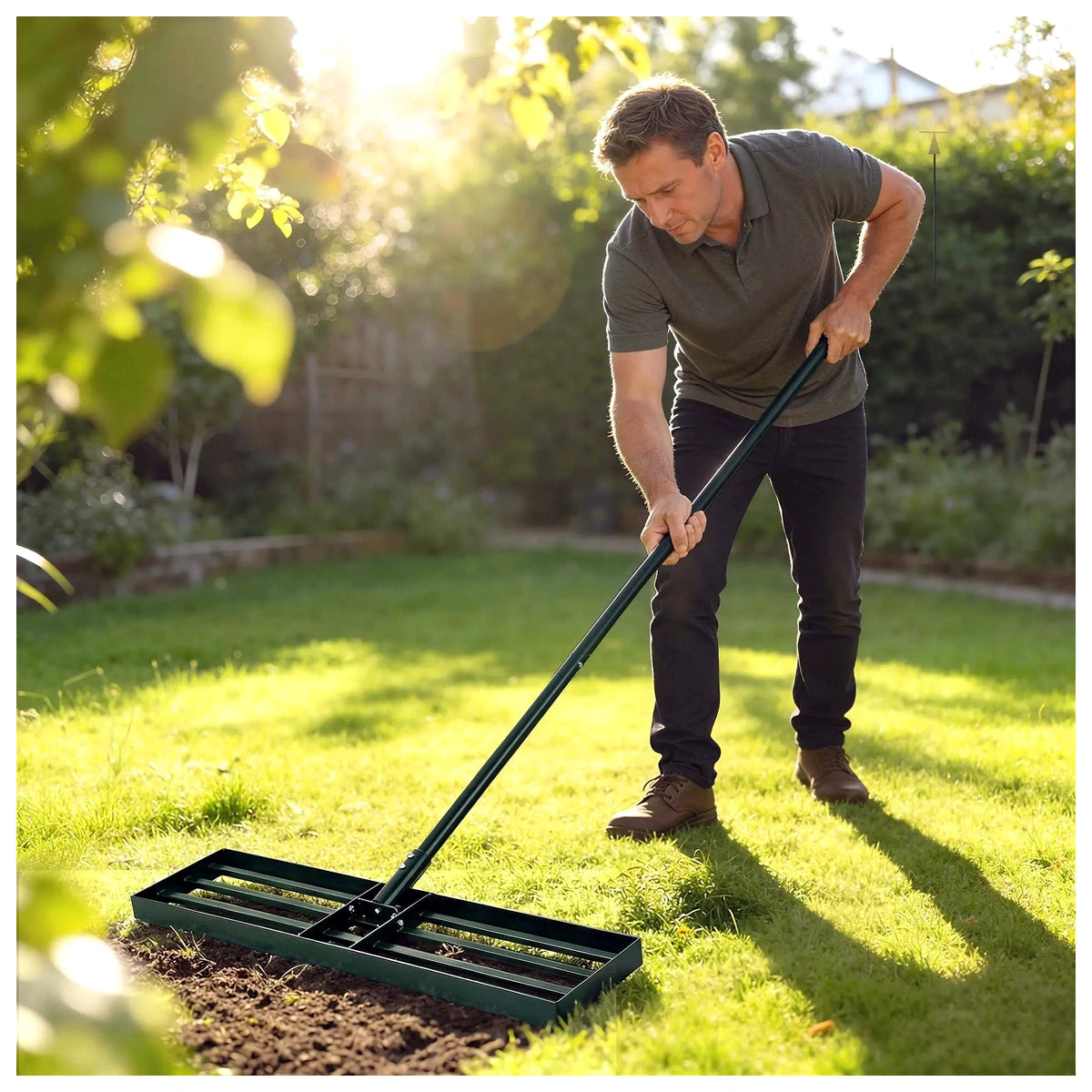 Lawn Leveling Rake – view 1