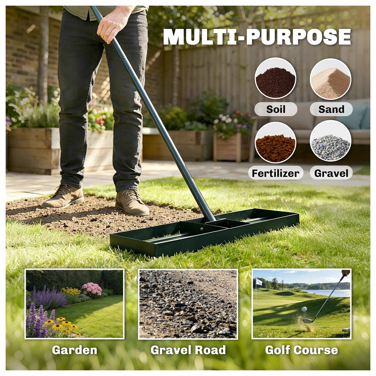 Lawn Leveling Rake – view 5