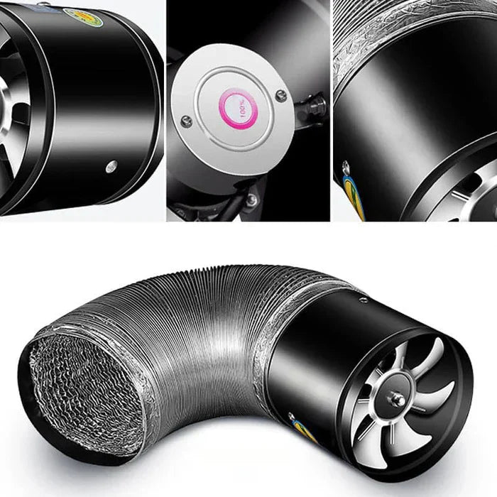 Quiet Extractor Fan for Kitchen Bathroom and Workspace Ventilation