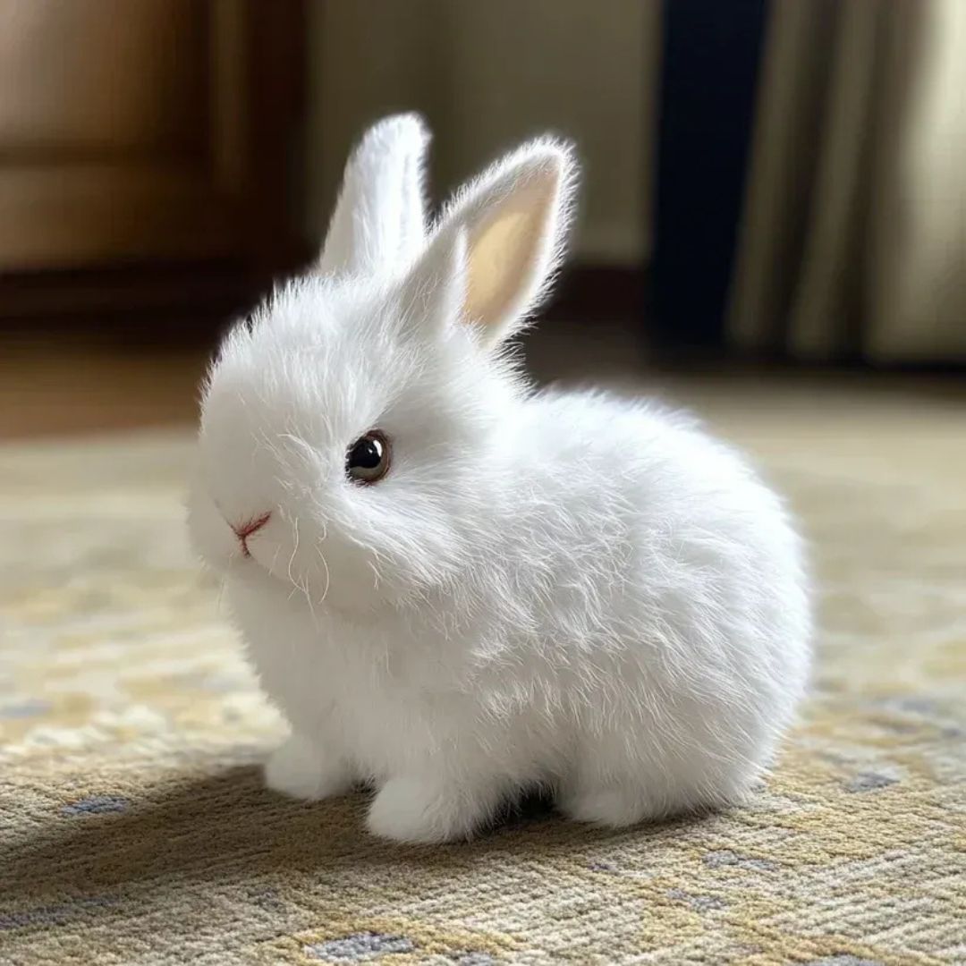Interactive Cuddly Bunny for Soft and Lifelike Playmate