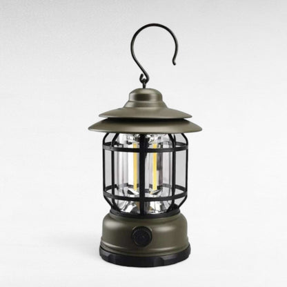 Lantern with Rechargeable Camping Dimmable LED and Vintage Design
