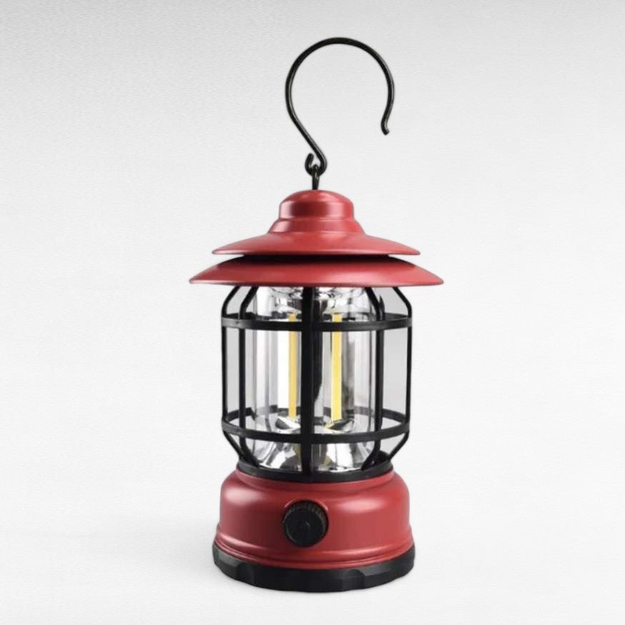 Lantern with Rechargeable Camping Dimmable LED and Vintage Design