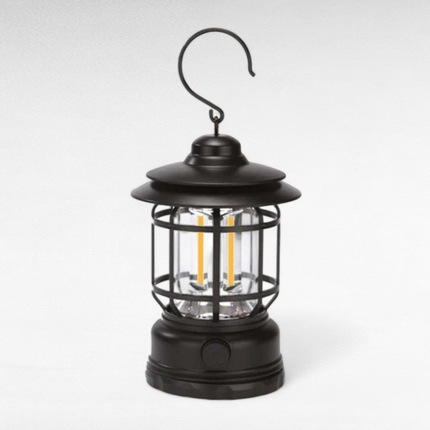 Lantern with Rechargeable Camping Dimmable LED and Vintage Design