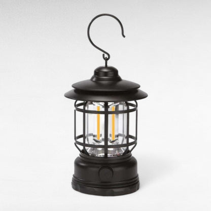 Lantern with Rechargeable Camping Dimmable LED and Vintage Design