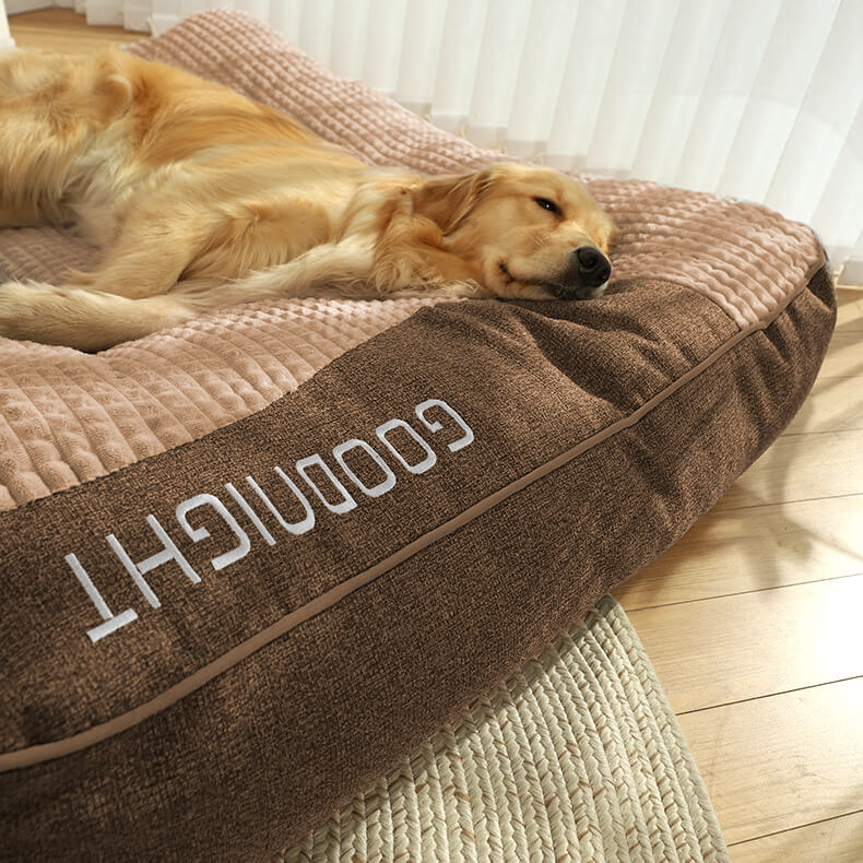 Cushion with Orthopaedic Dog Large for Memory Foam Dog Bed with Headrest