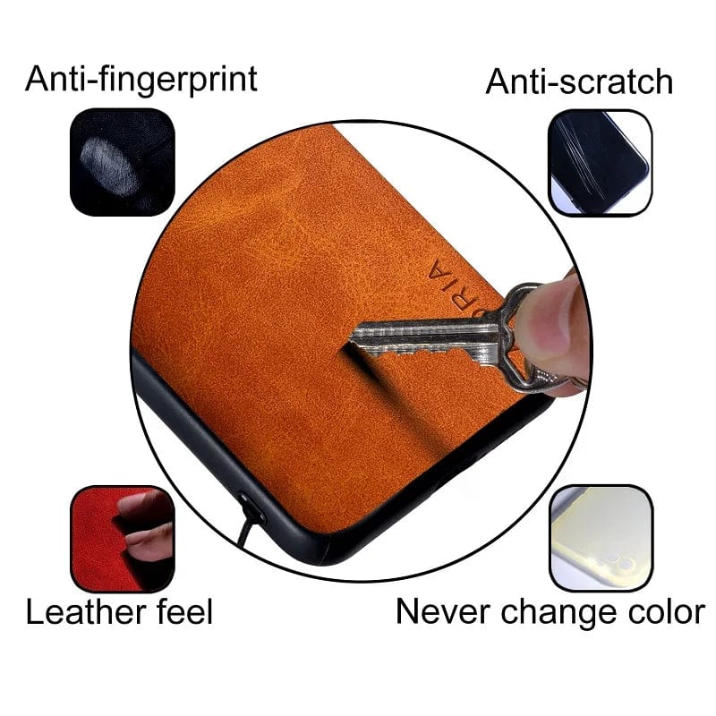 Case Exclusive Leather Phone for Elegant and Slim for Daily Use