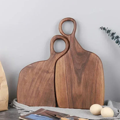 Walnut Cutting Board for Kitchen and Presentation with Double-Sided Design