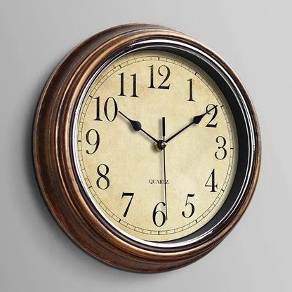 Clock with Classic Wall Design for Silent Mechanism with Timeless Appeal