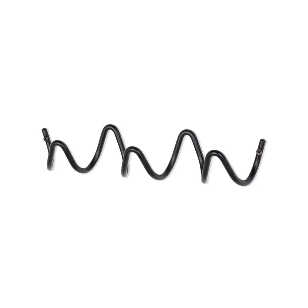 Rack Modern Wavy Wall Coat for Stylish Wall Coat Rack with Multiple Hooks