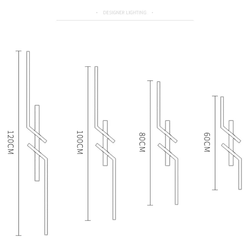 Light with Modern LED Ceiling Sleek Linear Design for Stylish Illumination