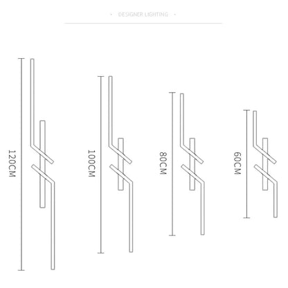 Light with Modern LED Ceiling Sleek Linear Design for Stylish Illumination