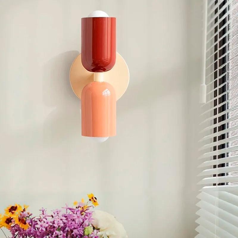 Wall Lamp Double Design for Modern Scandinavian Light Accent
