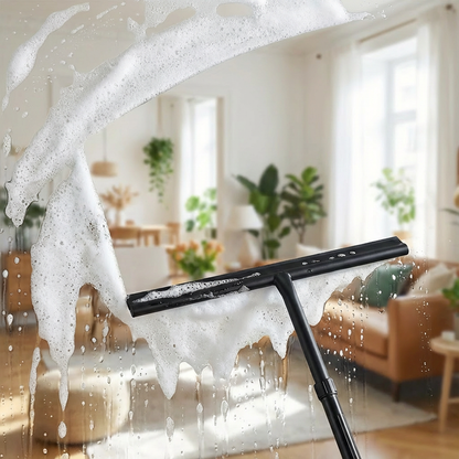 Telescopic Shower Squeegee with Extendable Handle for Wall and Floor