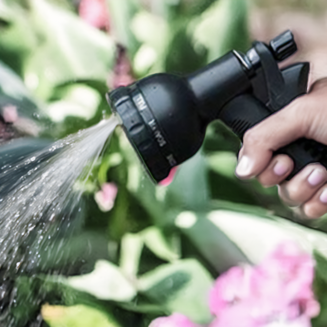 Garden Hose with Expandable Spray Gun for Flexible and Kink-Free