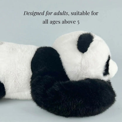 Weighted Panda Plush Toy with Calming Effect for Relaxation and Comfort